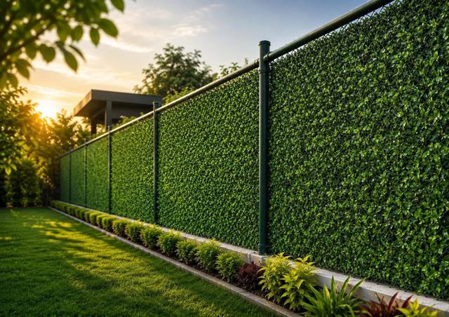 Grass Chainlink Fence, photo 5